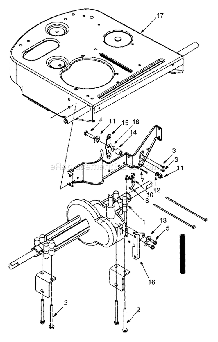 Page M Diagram and Parts List for 13B-325-401 1999 Yard Man Lawn Tractor